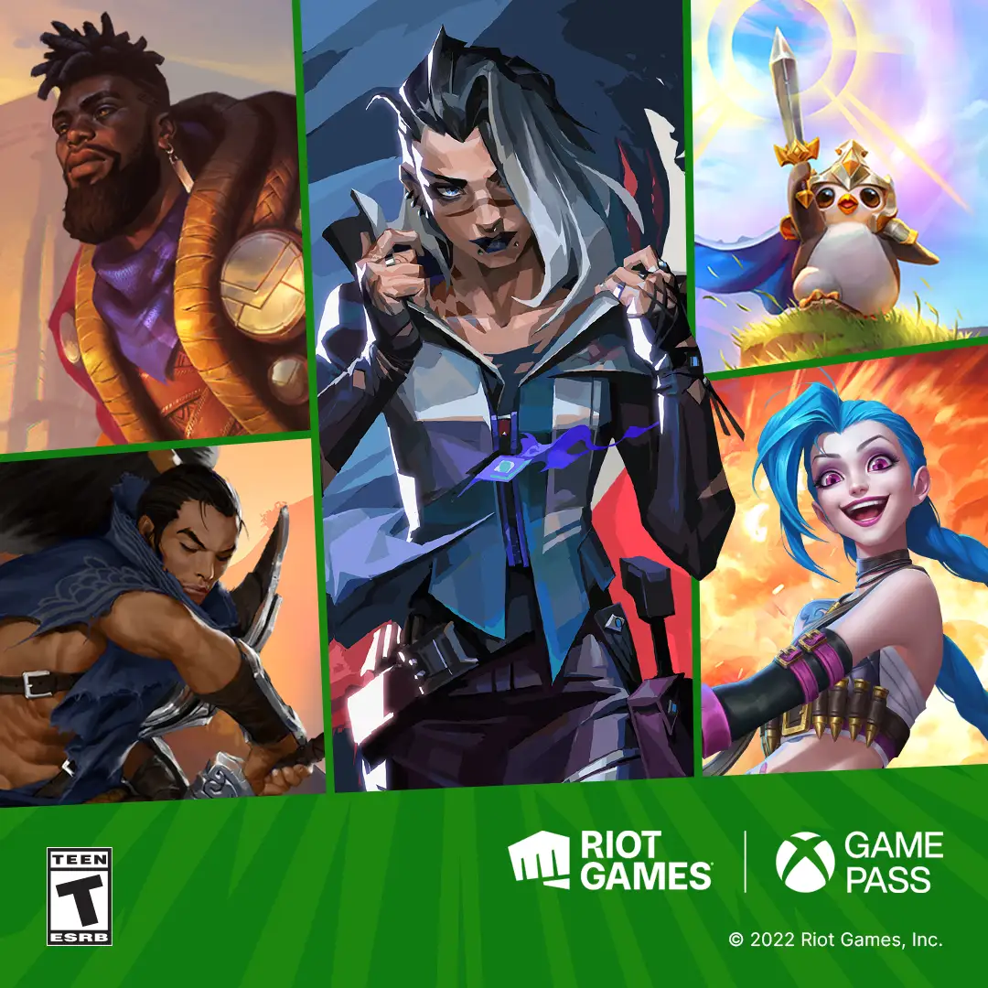 Riot Games ra mắt các đặc quyền của Xbox Game Pass. Tất cả các nhân vật trong các game như “Liên minh huyền thoại”, “VALORANT”,… đều có thể sử dụng.