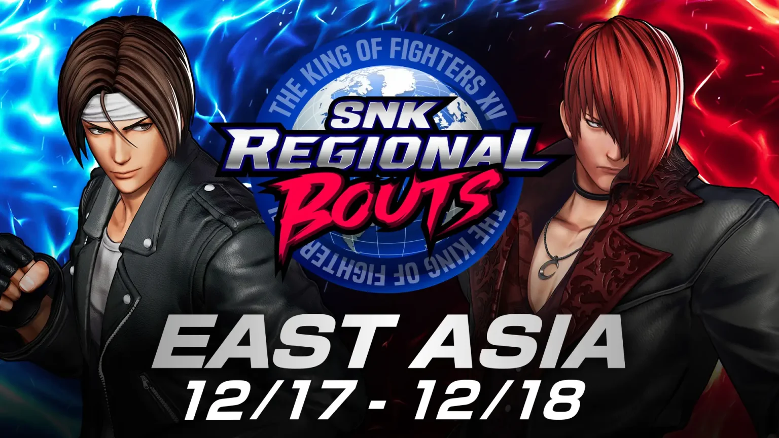 “Giải đấu chính thức của KOF XV”, “Giải đấu SNK REGIONAL BOUTS Đông Á ” sẽ được tổ chức vào ngày 17 và 18 tháng 12.