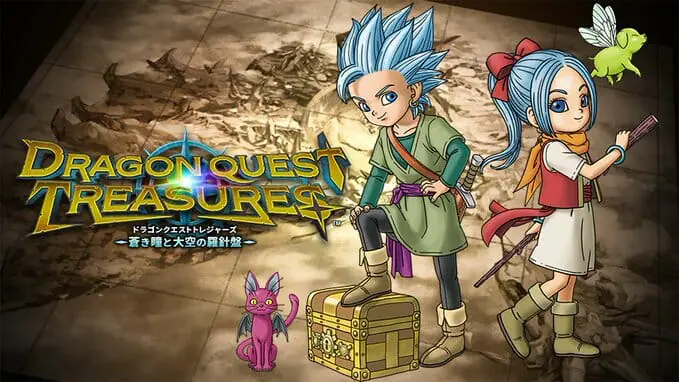 “Dragon Quest Treasures – Đôi mắt xanh và La bàn trên bầu trời ” đã mở bán ! Camus và Maya của “Dragon Quest RPG” là hai nhân vật chính trong game nhập vai kho báu này.