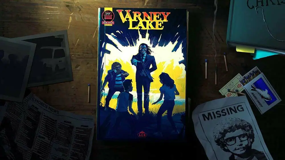 Cuộc phiêu lưu kinh dị “Varney Lake” sẽ được phát hành vào ngày 28 tháng 4. Pulp Fiction của thập niên 80 kết hợp với nghệ thuật chấm của trò chơi trên PC. 