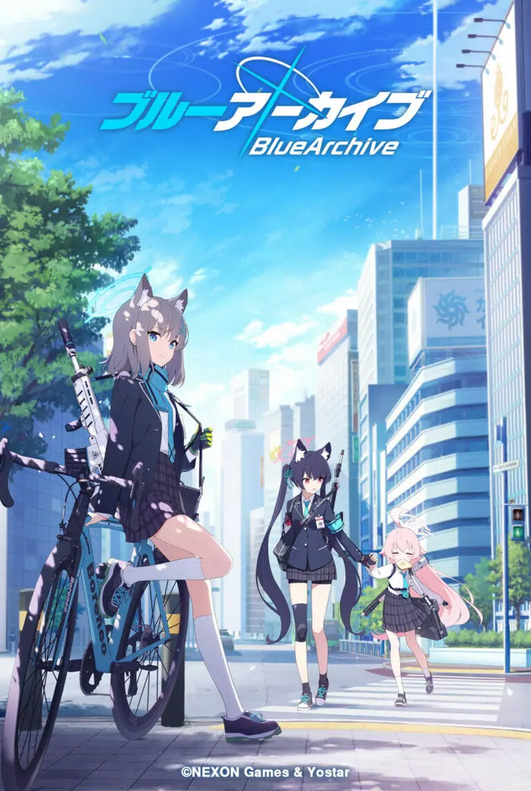 TV Anime “Blue Archive The Animation” đã tiết lộ bản thiết kế hình ảnh cho hai nhân vật Shiroko và Arona. Dự án được thực hiện bởi Yostar Pictures và studio CANDYBOX.