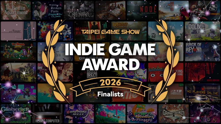 Các tác giả lọt vào vòng chung kết của ‘Indie Game Award’ – giải thưởng game indie tại Taipei Game Show – đã được công bố. Năm 2026, có 515 đội đến từ 51 quốc gia và vùng lãnh thổ tham gia